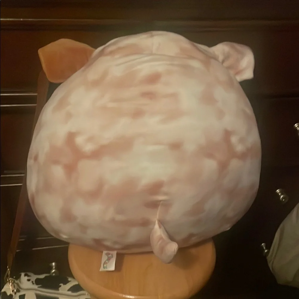 Squishmallow dog - Brown and White